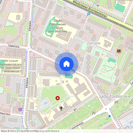 ul. Przasnyska, Sady Żoliborskie, Żoliborz, Warszawa, mazowieckie