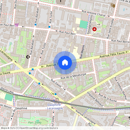 182b avenue Felix Faure, Lyon