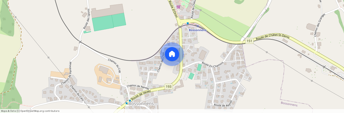 Chemin des Clos 7, 1615 Bossonnens