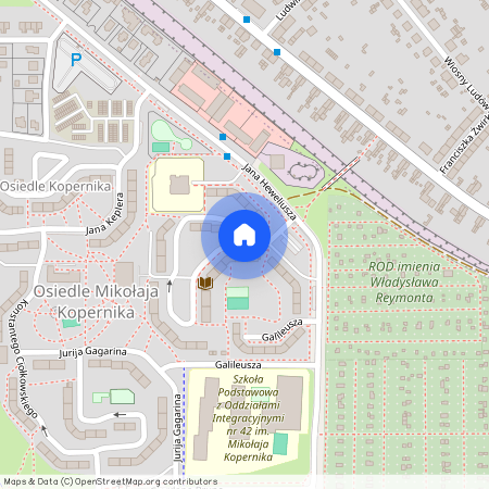 ul. prof. Tadeusza Banachiewicza, Osiedle Mikołaja Kopernika, Zabrze, śląskie