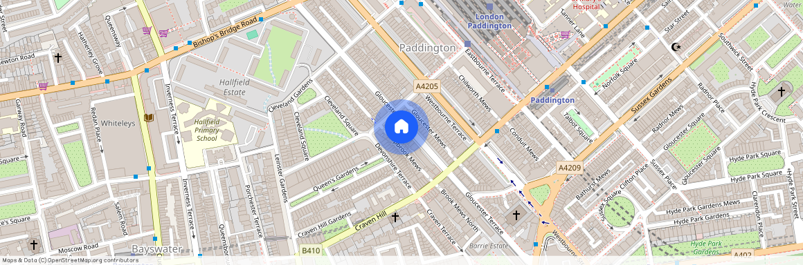 113 Gloucester Terrace, London, W2 3HB
