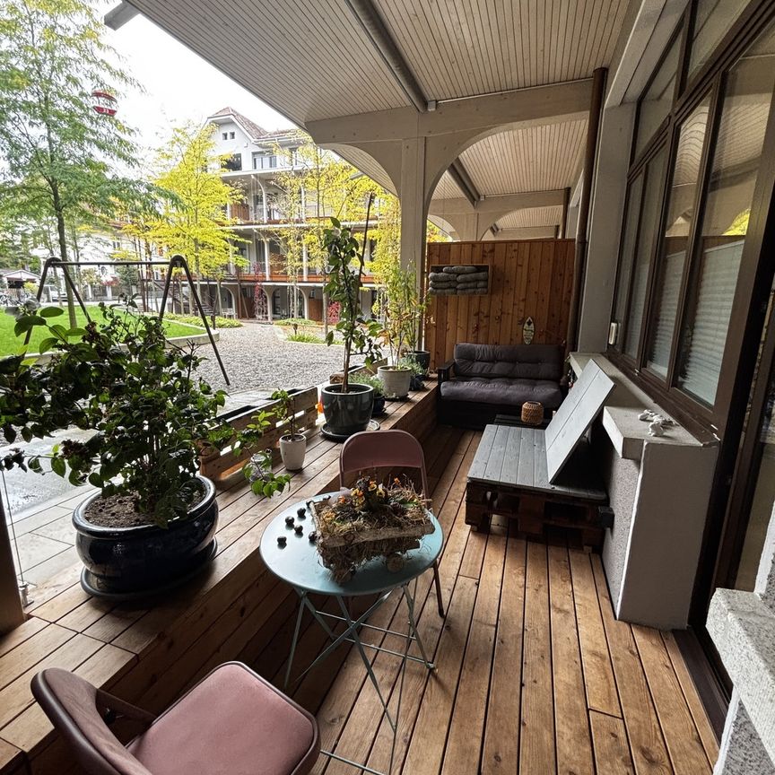 APPARTEMENT 31/2 PIÈCES À LIEBEFELD (BE), MEUBLÉ, TEMPORAIRE - Photo 1