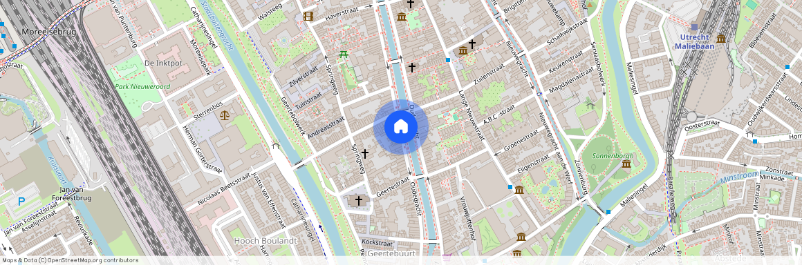 Springweg en omgeving Geertebuurt, 3511 PA, Oudegracht, Utrecht