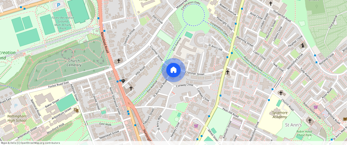 Cranmer Walk, Nottingham, NG3