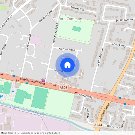 Warren Road, Ashford, Surrey, TW15 1SD