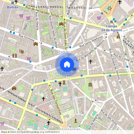 Rua de Dom João IV, Porto, Braga 4000-296