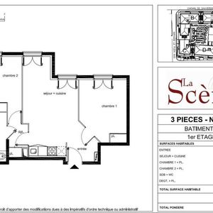 Appartement 3 Pièces 52 m² - Photo 3