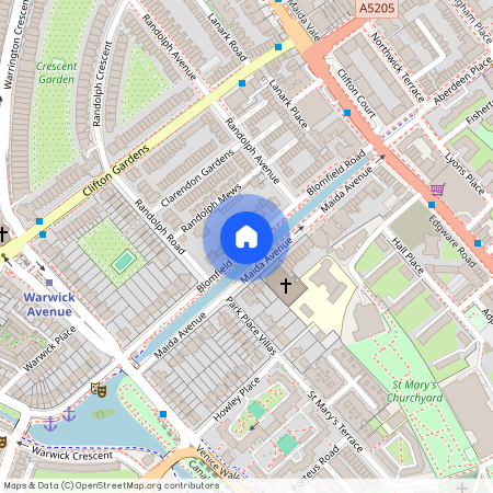 Blomfield Road, Little Venice, W9