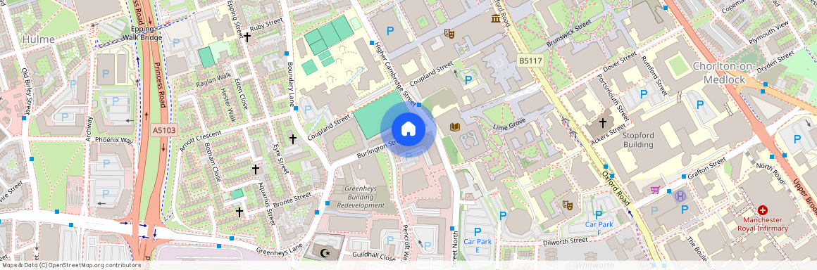 Burlington Place, Burlington Street, Hulme, Manchester, M15