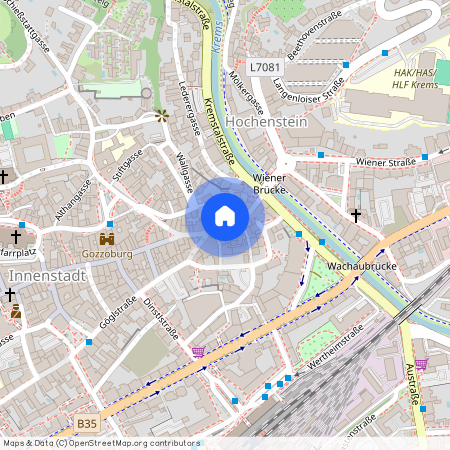 3500 Krems an der Donau, Untere Landstraße