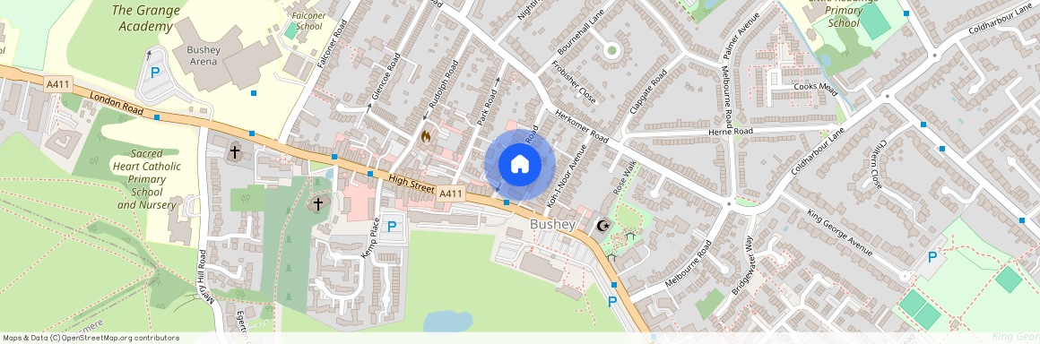 Bournehall Road, Bushey, WD23