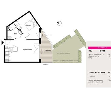 Location Appartement 2 pièces 42m² EAUNES 31600 - Photo 2