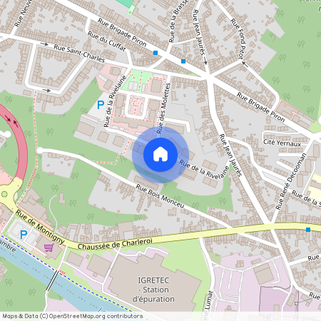 Rue De La Rivelaine, 34, 4, 6061, Charleroi