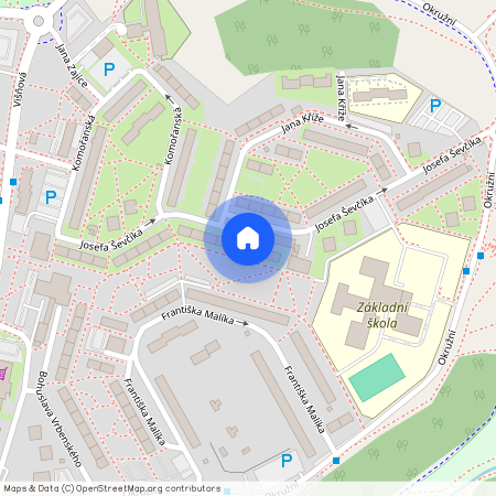 Josefa Ševčíka, Most