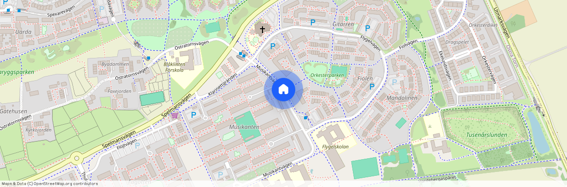 Musikantvägen, Lund