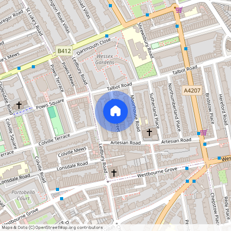 Courtnell Street, London, W2