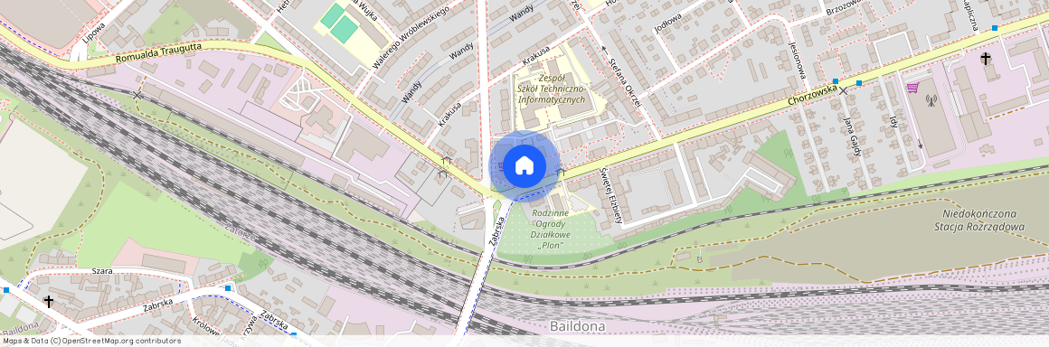 ul. Chorzowska, Baildona, Gliwice, śląskie