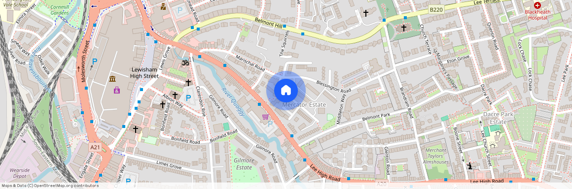 Mercator Road, SE13, London