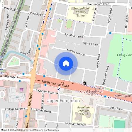 Fairfield Road, Edmonton N18