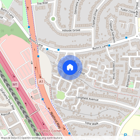 Rowlands Close, Mill Hill, NW7