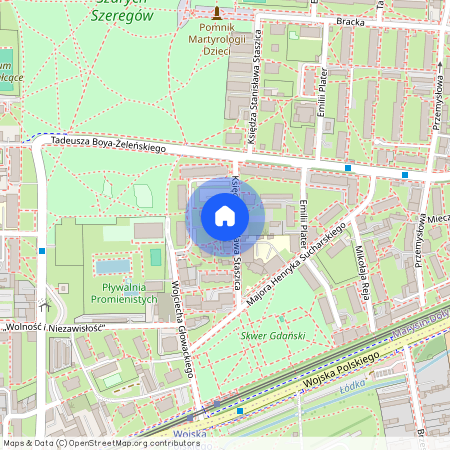 Księdza Stanisława Staszica 12, Łódź, Bałuty, Bałuty-Doły