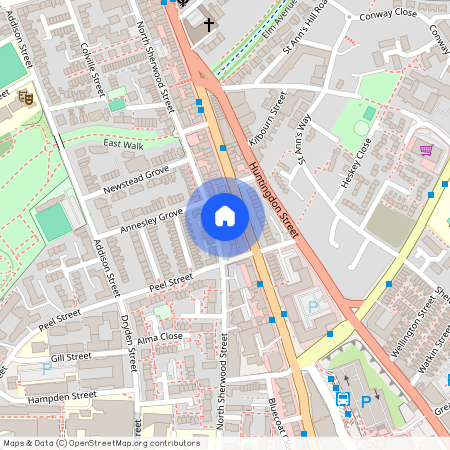 136 North Sherwood Street Flat 6, NOTTINGHAM NG1 4EF