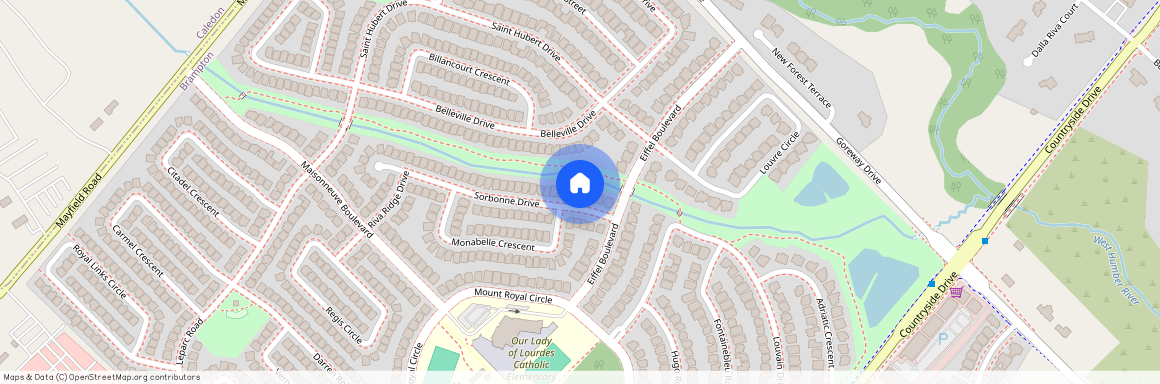 7 Sorbonne Drive #UPPER, Brampton, Vales of Castlemore North