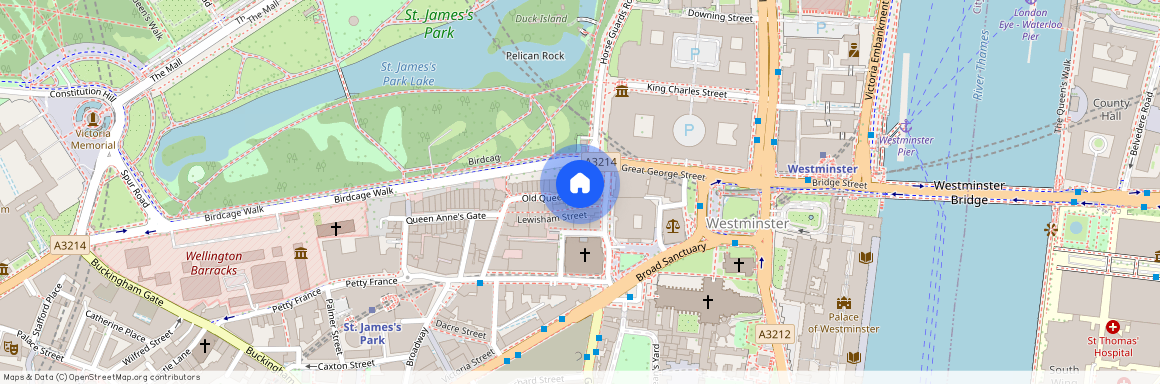 Old Queen Street, Westminster, Victoria, St James Park, SW1P