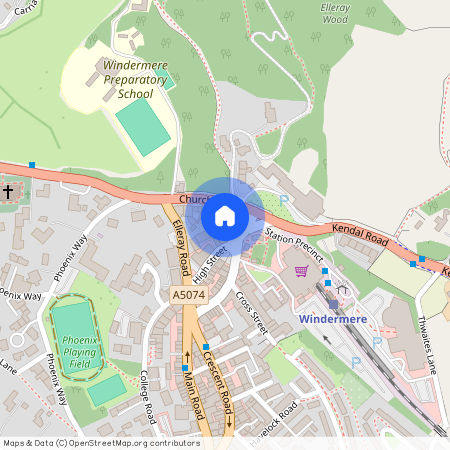 Flat 2, 23 Church Street, Windermere, Cumbria, LA23 1AQ