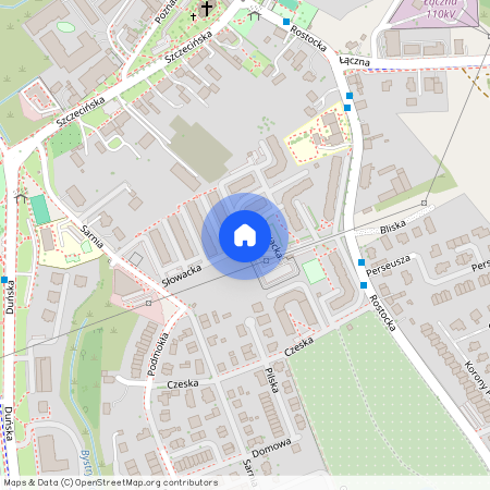 ul. Słowacka, Warszewo, Północ, Szczecin, zachodniopomorskie