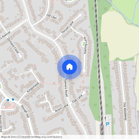 Tolmers Road, Cuffley