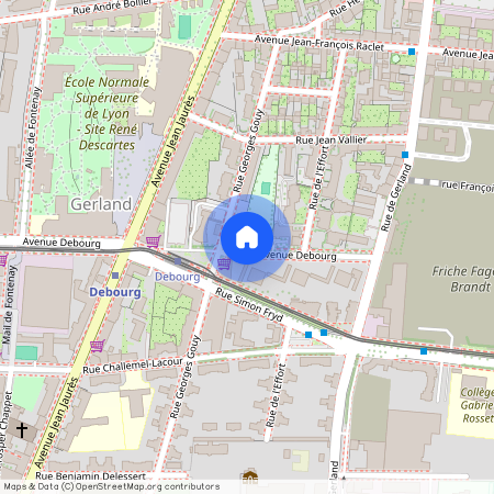 85 Avenue Debourg 85, Lyon