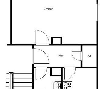 2018 Renovierte 1-Zimmer Wohnung mit Balkon in Stadtlage - Foto 1