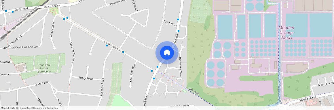 Hall Road, Isleworth TW7
