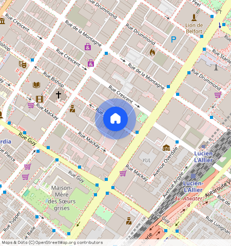 1230 Bishop St, Ville-Marie, Ville-Marie, Ile de Montréal, H3G 2E3