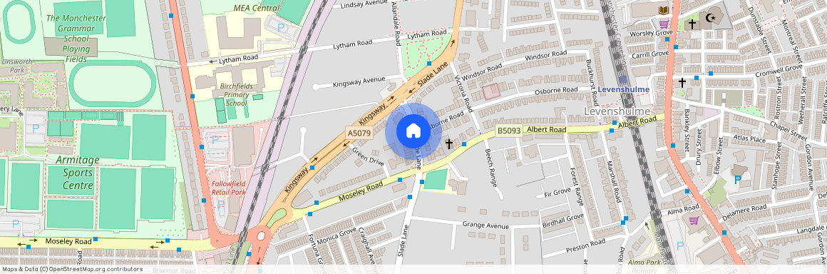 Slade Lane, Manchester, M19 2BY