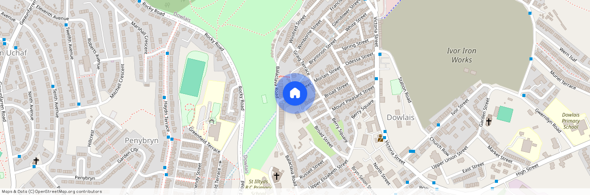 Regent Street, Dowlais, CF48