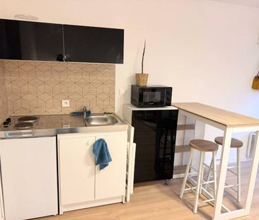 Studio meublé de 22 m² avec terrasse (hippodrome) - Photo 5