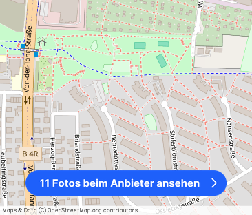 Schöne 3 Zimmer mit Balkon neben Westpark Nürnberg - Foto 1