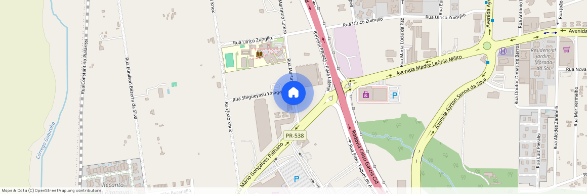 Rua Martinho Lutero, 99, Londrina, Londrina - PR, 86055-670, Brazil