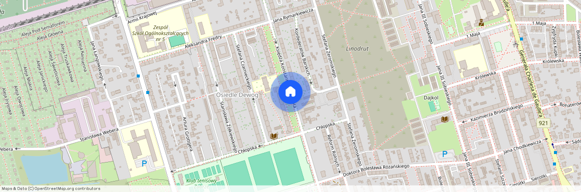 ul. ks. Konstantego Damrota, Centrum Południe, Zabrze, śląskie