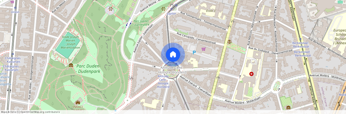 Avenue Alexandre Bertrand, 1, 3, 1190, Forest