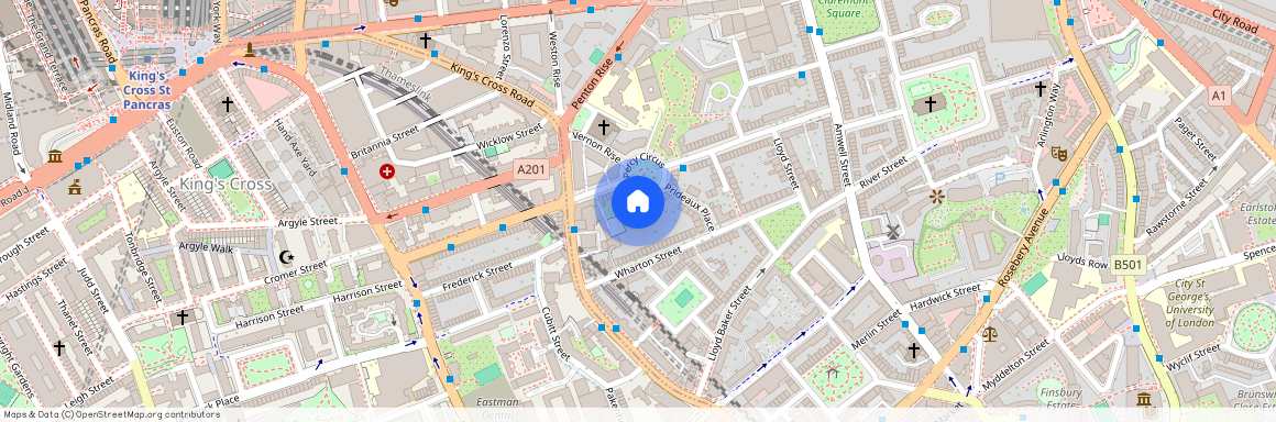 Percy Circus, Kings Cross / Clerkenwell WC1x