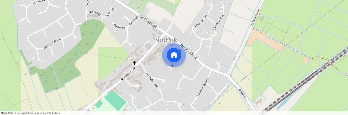 Marysfield Close, Marshfield, Cardiff, Newport, CF3