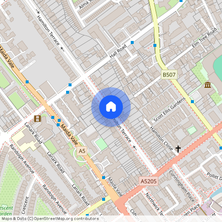 St John's Wood, Hamilton Terrace, NW8 9UJ, London