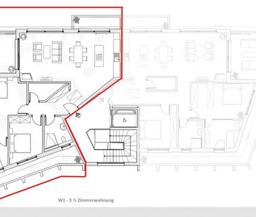 3.5 Zimmer, 135 m², 3. Stock - Photo 5