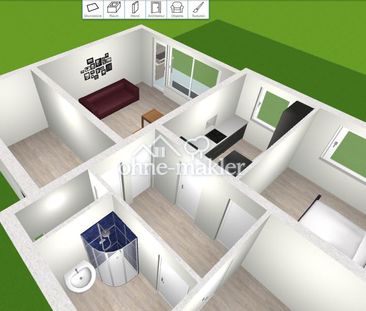 Gartenwohnung 3ZKB im EG mit Balkon im ZFH zwischen Eschberg und Sc... - Photo 2