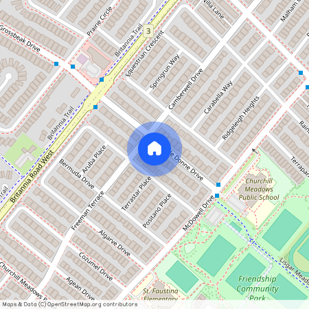 5890 Delledone Drive W #Upper, Mississauga, Churchill Meadows