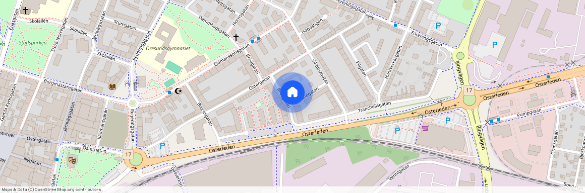 Tranegatan 1, Landskrona