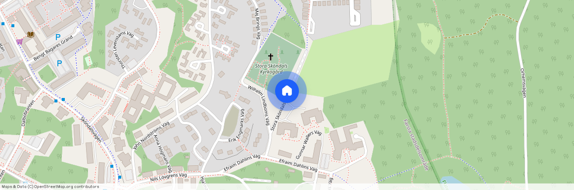 Karin Larssons Väg, Sköndal